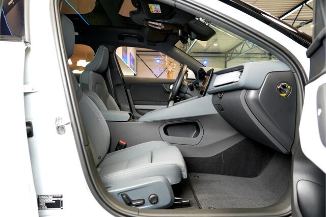 Polestar 2 Long Range Single Motor 78kWh SOH 91% WARMTEPOMP + PIXEL LED + PANORAMADAK + HARMAN/KARDON + PILOT ASSIST + HALFLEDER + STOEL-&STUURVERWARMING + 360 CAMERA + ADAPT.CRUISE + NAVI GOOGLE LIVE + BLIS + LANE ASSIST + 20" LM-VELGEN!