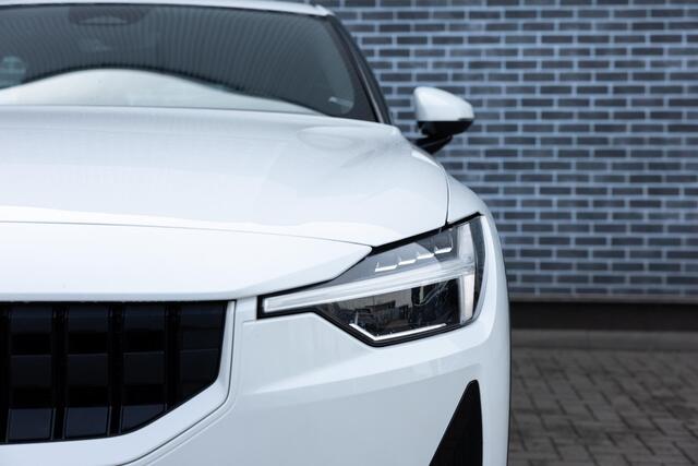 Polestar 2 Standard Range Single Motor 63kWh | Achteruitrijcamera | Parkeersensoren | Keyless Entry | Elektrische Achterklep | Stoelverwarming | LED Koplampen | Cruise Control | Navigatie | Apple Carplay | Android Auto