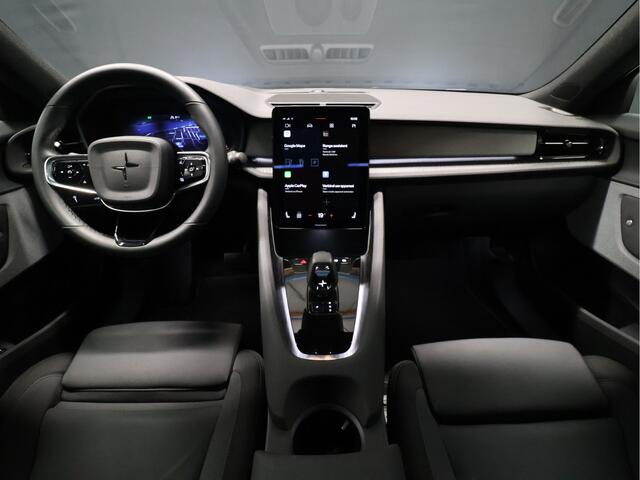 Polestar 2 Long Range Single Motor 78 kWh [TREKHAAK UITKLAPBAAR, APPLE CARPLAY, ANDROID, HARMAN/KARDON, MEMORY SEATS, PANORAMADAK, STUURVERWARMING, STOELVERWARMING V+A, DRAADLOZE LADER, 360 CAMERA, ADAPTIVE CRUISE, NIEUWSTAAT]