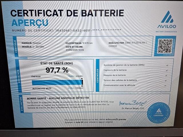 Polestar 2 Long Range Singe Motor 82 kWh *SOH 97.7%* PANORAMADAK | harman/kardon | EL. STOELEN – foto 2