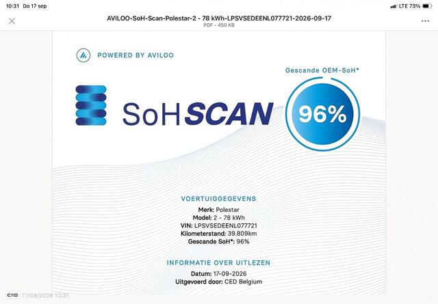 Polestar 2 Long Range Dual motor 78 kWh *PERFORMANCE PACK* SOH 96%* PANORAMADAK | harman/kardon – foto 2