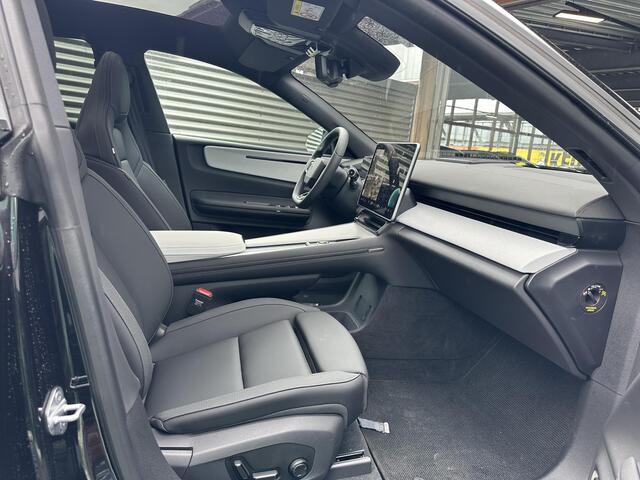 Polestar 4 Long Range Single motor 100 kWh / Pano. dak / Elek. verstelbare voor+achterstoelen / Voor+achterstoelen verwarmd / Harman Kardon / 360 camera /