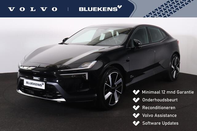 Polestar 4 Long Range Plus 100 kWh Panoramadak - IntelliSafe Assist & Surround - Pilot Pack - 360º Camera - Harman/Kardon audio - Verwarmde voorstoelen, stuur & achterbank - Head up display - Parkeersensoren voor & achter