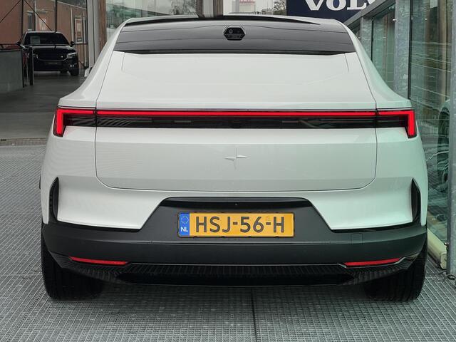 Polestar 4 Long Range Single motor 100 kWh Automaat, Pilot, Plus, 20 inch Aero wielen, Mist tailored knit zinc interieur