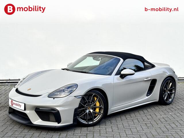 Porsche 718 Spyder 4.0 421PK Ceramic Sport Chrono Carbon Memory Burmester | Apple CarPlay | PDLS Plus | Adaptieve Sportstoelen | Keramische schijven (PCCB)
