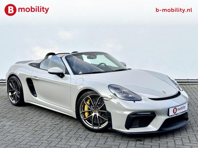 Porsche 718 Spyder 4.0 421PK Ceramic Sport Chrono Carbon Memory Burmester | Apple CarPlay | PDLS Plus | Adaptieve Sportstoelen | Keramische schijven (PCCB)