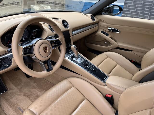 Porsche 718 Boxster S, 2.5, leder, sportuitlaat, flippers, 20 inch, 350 pk !!,