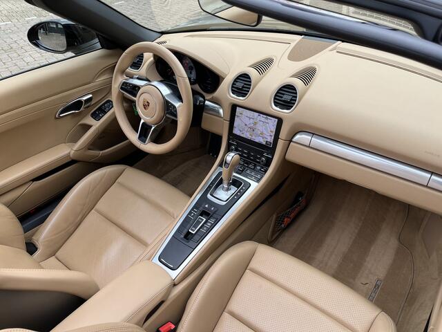 Porsche 718 Boxster S, 2.5, leder, sportuitlaat, flippers, 20 inch, 350 pk !!,