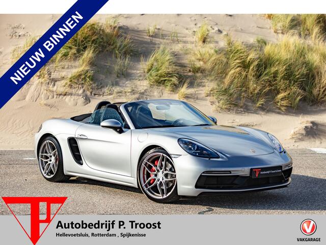Porsche 718 Boxster 2.5 GTS Sportchrono|Sportuitlaat|Apple carplay|Alarm klasse 3|Achteruitrijcamera|20 Inch Concaver|Bose audio|Stoelverwarming|Parkeersensoren rondom