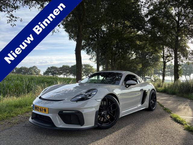 Porsche 718 GT4 4.0 | Clubsport | Handgeschakeld | 420pk | Sport Chrono | PDLS+ | PVTS Plus | PTV 01-2020 43.383 KM