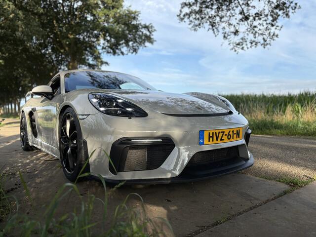 Porsche 718 GT4 4.0 | Clubsport | Handgeschakeld | 420pk | Sport Chrono | PDLS+ | PVTS Plus | PTV 01-2020 43.383 KM