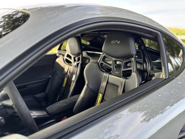 Porsche 718 GT4 4.0 | Clubsport | Handgeschakeld | 420pk | Sport Chrono | PDLS+ | PVTS Plus | PTV 01-2020 43.383 KM