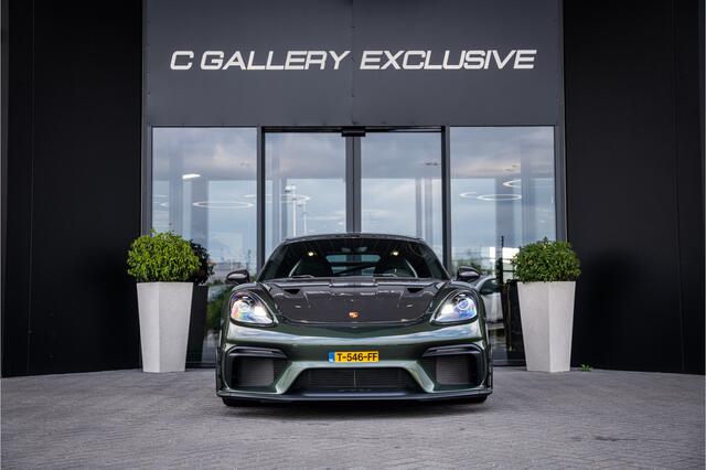 Porsche 718 GT4 RS - Origineel NL | 3 jaar Porsche Approved | Volledig XPEL | Weissach | Oakgreenmetallic | Keramisch | Carbon | Sport Chrono +