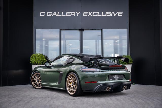 Porsche 718 GT4 RS - Origineel NL | 3 jaar Porsche Approved | Volledig XPEL | Weissach | Oakgreenmetallic | Keramisch | Carbon | Sport Chrono +