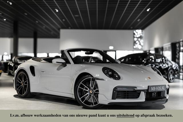 Porsche 911 Cabrio 3.8 Turbo S Aerokit|Ceramic|Lift|PP|Sportuitlaat|Stoelkoeling|Innodrive|Keyless|Krijt