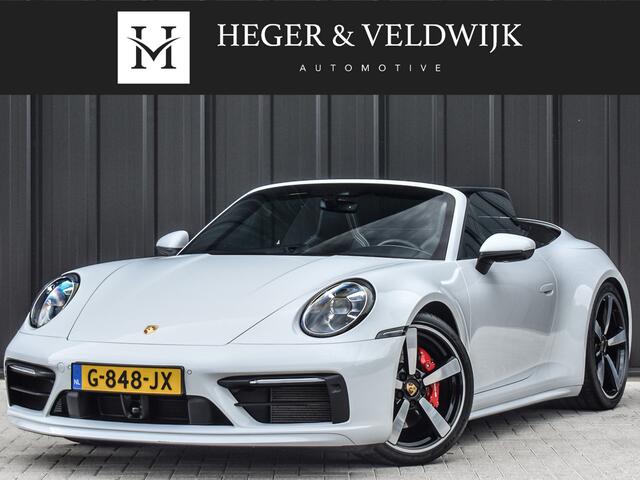 Porsche 911 Cabrio 3.0 Carrera 4 S | NL-AUTO | SPORT DESIGN PACK | LIFT SYSTEEM | SPORT CHRONO | 18-WEGS MEMORY SEATS | BURMESTER SOUND | ADAPTIVE CRUISE | CARBON PACK | MATRIX LED | 360 CAMERA | NEW PRICE: 236.000