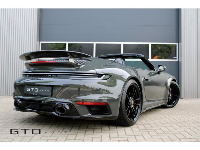 Porsche 911 Cabrio 992 3.8 Turbo S PTS Slate Grey/Keramisch/Lift/Surround/BTW/