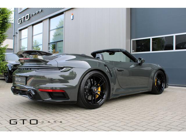 Porsche 911 Cabrio 992 3.8 Turbo S PTS Slate Grey/Keramisch/Lift/Surround/BTW/