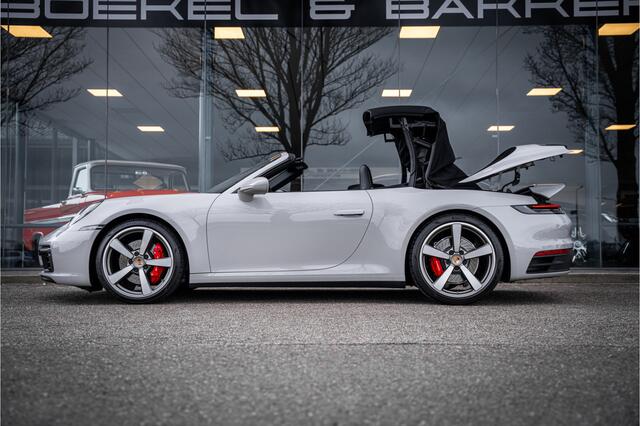 Porsche 911 Cabrio Carrera 4S (450pk) - BOSE - Sportuitlaat - Adapt. cruise - Camera PASM - Keyless - Exclusive leder * 992