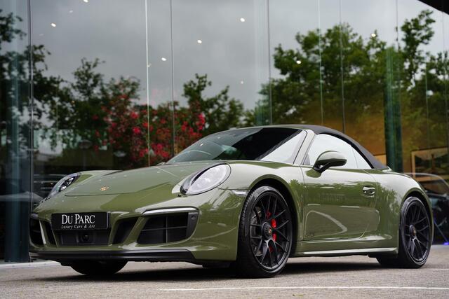 Porsche 911 Cabriolet 3.0 Carrera GTS P.T.S. Nato Green Burmester Lifting