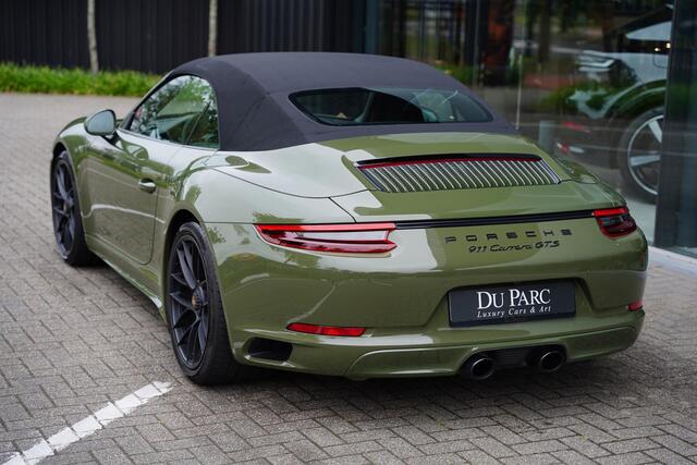 Porsche 911 Cabriolet 3.0 Carrera GTS P.T.S. Nato Green Burmester Lifting