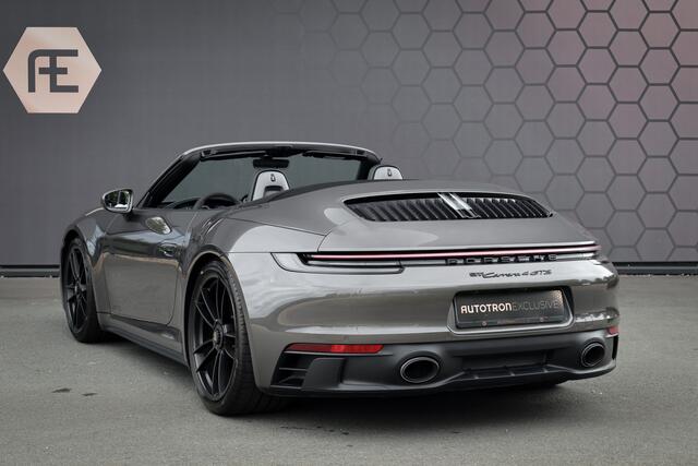 Porsche 911 Cabrio 3.0 Carrera 4 GTS | ACHTERASBESTURING | ADAPTIVE SPORTSTOELLEN PLUS | DECOR MAT CARBON | LICHT DESIGN PACK | SPORT DESIGN PACK | GETINTE MATRIX LED KOPLAMPEN PDLS+ | BOSE AUDIO | ALUMINIUM SPORTUITLAAT | DAB RADIO | ELEK. SPIEGELS | PASM | STUURBER