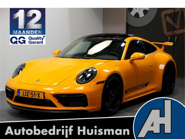 Porsche 911 3.0 Carrera 4 GTS 353kW/480pk Aut8 AERO PAKKET + INNODRIVE + PANODAK + SPORT CHRONO + LIFT + BURMESTER + 18-WEG STOELEN + PDLS+ + ACHTERASBESTURING + STOELVERWARMING&-VENTILATIE + STUURVERWARMING + 360 CAMERA + HOMELINK + PARKSENSOREN + 20" LM-VELGEN!