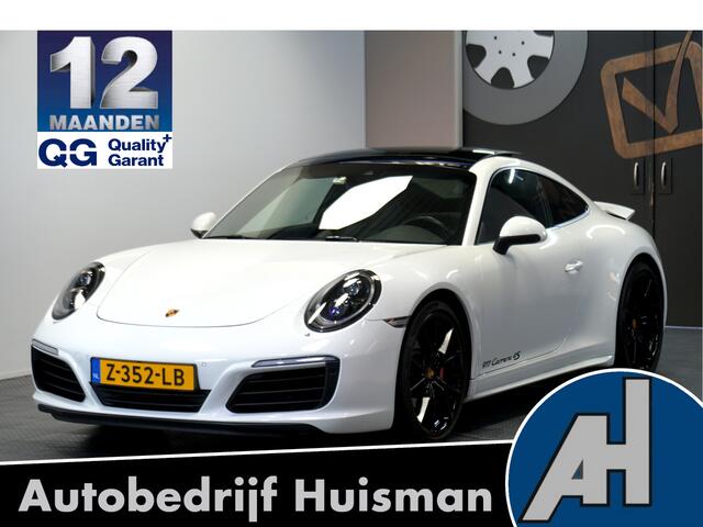 Porsche 911 3.0 Carrera 4S 309kW/420pk PDK7 SPORT CHRONO + PANORAMADAK + BOSE SOUND + PDLS+ LED DONKER + SPORTSTOELEN LEER + PASM + PCM NAVIGATIE + SPORTUITLAAT + STOELVERWARMING + CAMERA + CRUISE CONTROL + PARKSENSOREN + 20" LM-VELGEN!!