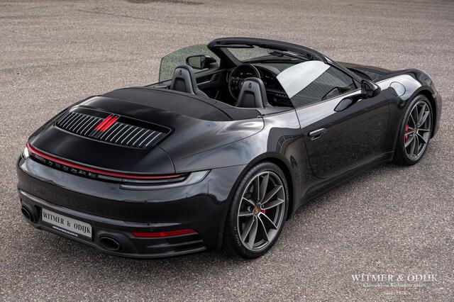 Porsche 911 Cabrio 3.0 Carrera 4 S sportuitlaat, sportstoelen