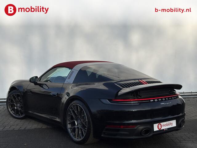 Porsche 911 3.0 4 Targa 16.000KM Leer Achteruitrijcamera AppleCarplay | DAB Audio | Sportuitlaat | Elektrische Stoelen