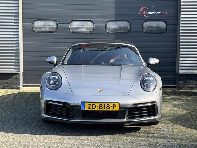 Porsche 911 Cabrio 3.0 Carrera S 450PK | Sport Chrono | Sport Uitlaat | 360* Camera | Stoelventilatie/Verwarming | DAB |