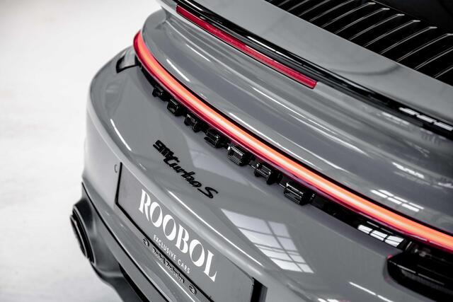 Porsche 911 Turbo S Coupé l Nardo Grijs l BOSE l Sportuitlaat