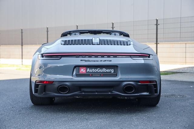 Porsche 911 Cabrio 3.0 Carrera 4 GTS Voll Sportstoelen 18-wegs met Memory/ verwarmd, GT3 Velgen/ skirts, Matrix Led PDLS+, Hefsysteem vooras, Sport chrono, Sport design, PTV+, Sportuitlaat, 4 wielbesturing, 360 view, Bose, Keyless, Carbon/ Licht-Design/ Spiegel pakke