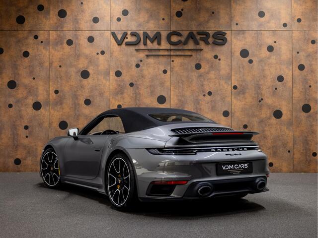 Porsche 911 Cabrio 3.8 Turbo S | Lift | Sportuitlaat I 18-weg I Ventilatie I Keyless | 360° | ACC |