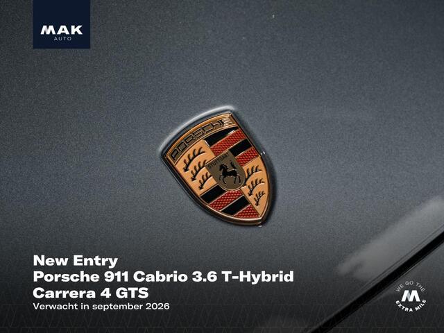 Porsche 911 Cabrio 3.6 T-Hybrid Carrera 4 GTS , noselift, Bose, 4W-best., 21", SportDesign, matrix-LED, PASM, keyless, NP300K