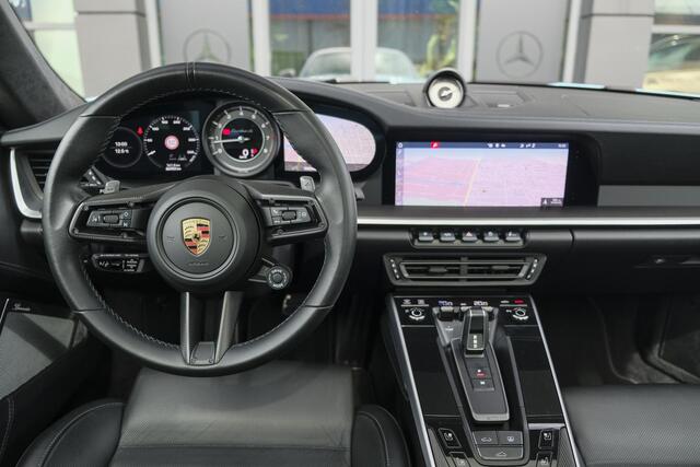 Porsche 911 3.8 Turbo S 650pk Panoramadak Burmester Keramisch PTS Gulfblauw NLauto Noselift PDCC Sportuitlaat