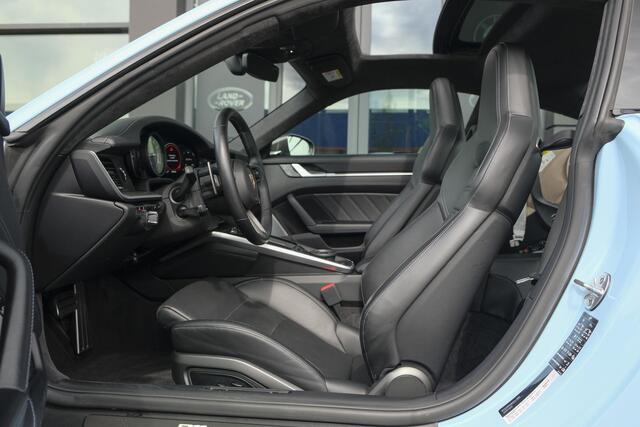 Porsche 911 3.8 Turbo S 650pk Panoramadak Burmester Keramisch PTS Gulfblauw NLauto Noselift PDCC Sportuitlaat