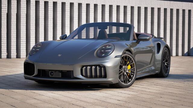 Porsche 911 Cabrio 3.6 Turbo S , noselift, clubleder, ceramic, Burmester, sp.chrono, ACC, surround view, NP394k