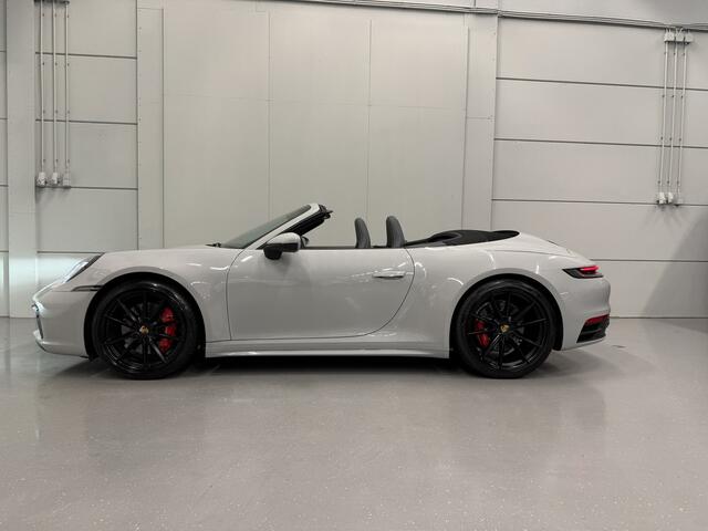 Porsche 911 Cabrio 3.0 Carrera S KRIJT/SPORT-CHRONO/PASM/VENTILATIE+MEMORY/4 WIELBESTURING/SPORT-UITLATEN/PDLS-LED/ACC/360AMERA/BOSE/AMBIENT/PORSCHE-DEALER HISTORIE/BTW-AUTO