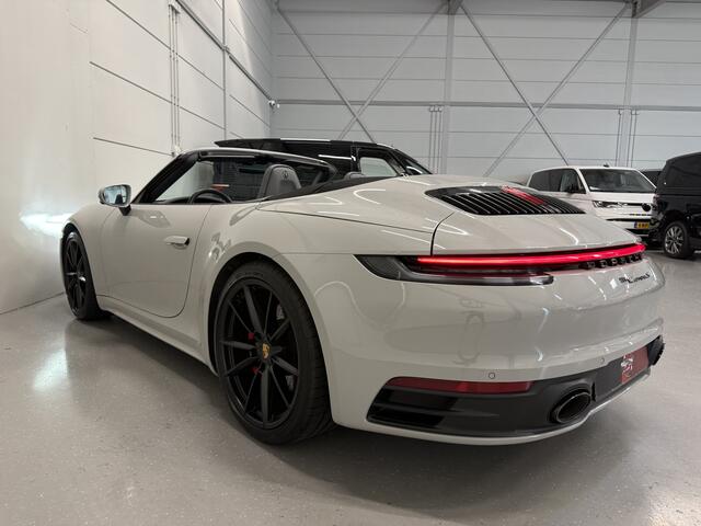 Porsche 911 Cabrio 3.0 Carrera S KRIJT/SPORT-CHRONO/PASM/VENTILATIE+MEMORY/4 WIELBESTURING/SPORT-UITLATEN/PDLS-LED/ACC/360AMERA/BOSE/AMBIENT/PORSCHE-DEALER HISTORIE/BTW-AUTO