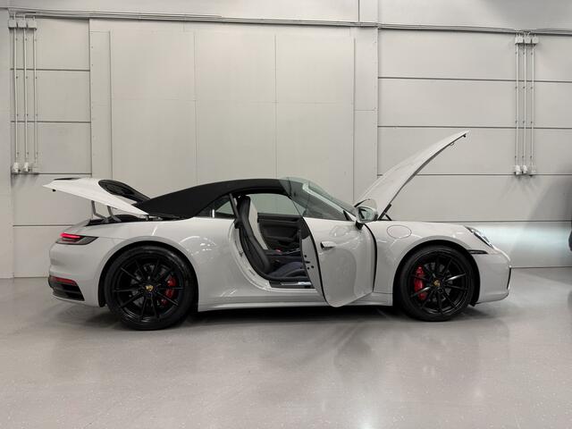 Porsche 911 Cabrio 3.0 Carrera S KRIJT/SPORT-CHRONO/PASM/VENTILATIE+MEMORY/4 WIELBESTURING/SPORT-UITLATEN/PDLS-LED/ACC/360AMERA/BOSE/AMBIENT/PORSCHE-DEALER HISTORIE/BTW-AUTO