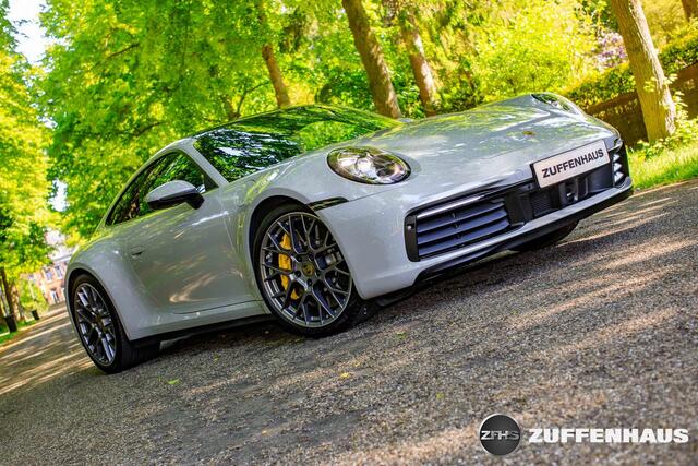 Porsche 911 3.0 Carrera 4S NL auto Full house PCCB Burmester Adapt stoel PPF Panoramadak achterasbesturing Matrix
