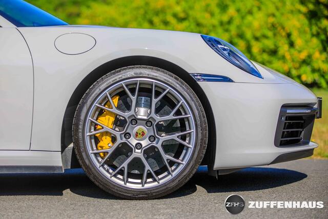 Porsche 911 3.0 Carrera 4S NL auto Full house PCCB Burmester Adapt stoel PPF Panoramadak achterasbesturing Matrix