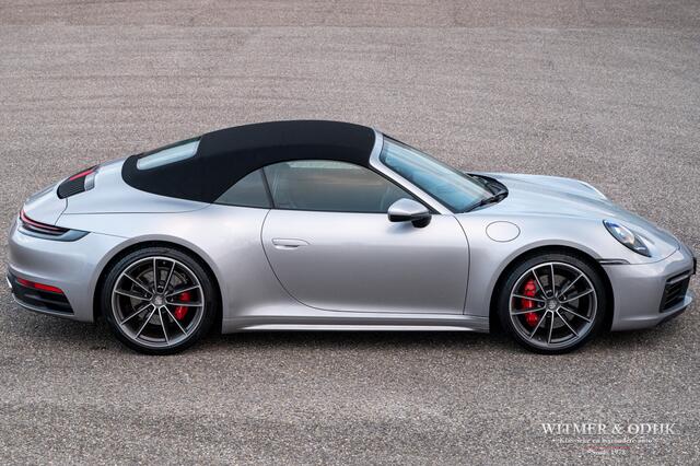 Porsche 911 Cabrio 3.0 Carrera S GT zilver, schakelb. sportuitlaat
