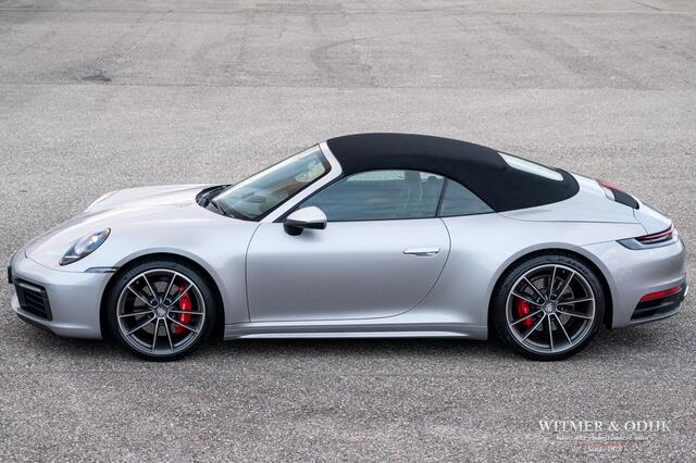 Porsche 911 Cabrio 3.0 Carrera S GT zilver, schakelb. sportuitlaat