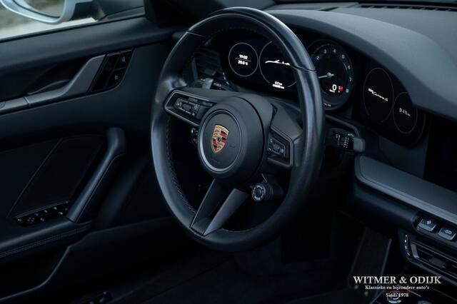 Porsche 911 Cabrio 3.0 Carrera S GT zilver, schakelb. sportuitlaat