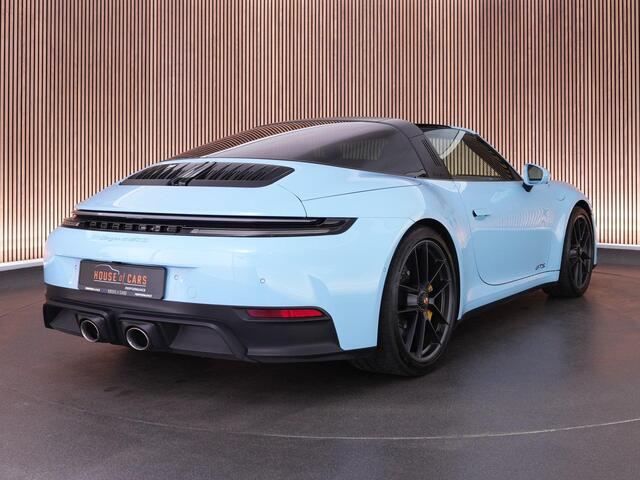 Porsche 911 4 GTS 3.6 541pk T-Hybrid |PTS Gulf Blue|keramisch|Burmester|lift|sport design|sport chrono|18-voudig|360 camera|sportuitlaat|matrix LED|