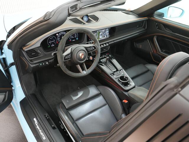 Porsche 911 4 GTS 3.6 541pk T-Hybrid |PTS Gulf Blue|keramisch|Burmester|lift|sport design|sport chrono|18-voudig|360 camera|sportuitlaat|matrix LED|
