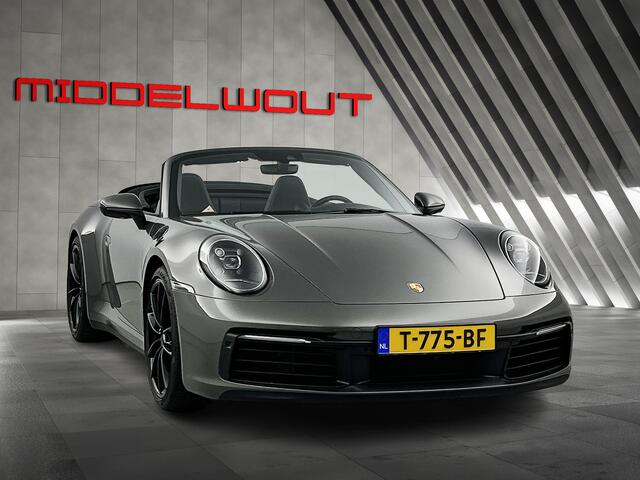 Porsche 911 Cabrio 3.0 Carrera Sport chrono/Luchtvering/Sport uitlaat/stoelv/carplay