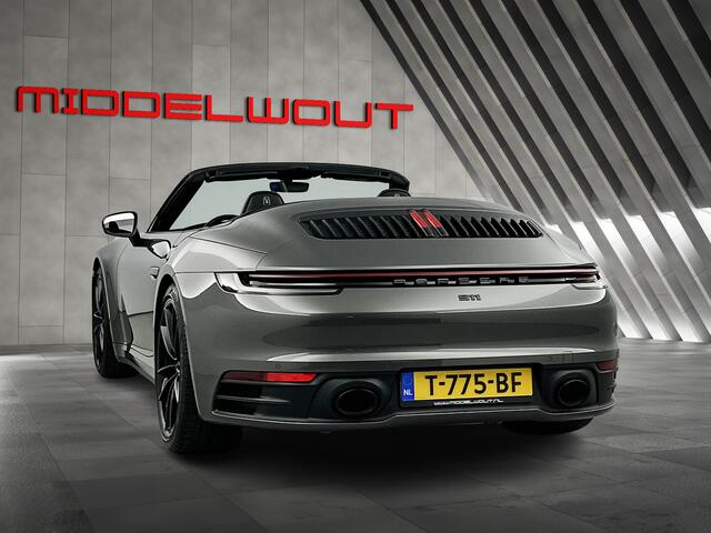 Porsche 911 Cabrio 3.0 Carrera Sport chrono/Luchtvering/Sport uitlaat/stoelv/carplay